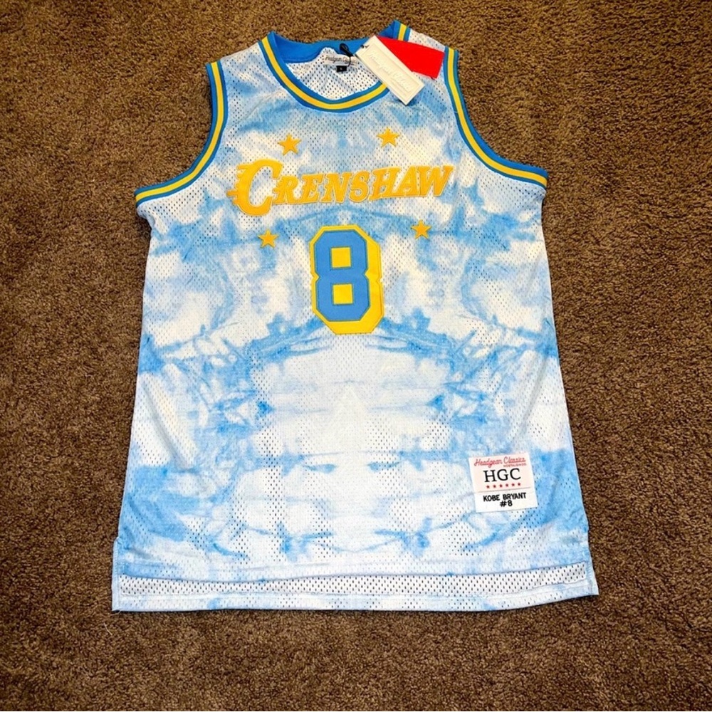 NWT Headgear Classics Kobe Bryant #24 Crenshaw Basketball Jersey - Men’s 3XL